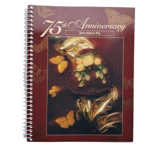 Vintage Cookbook Beta Sigma Phi Sorority - Rare 75th Anniversary Edition